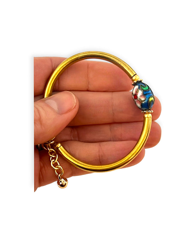 Cloisonné clasp bracelet - Sundara Joon