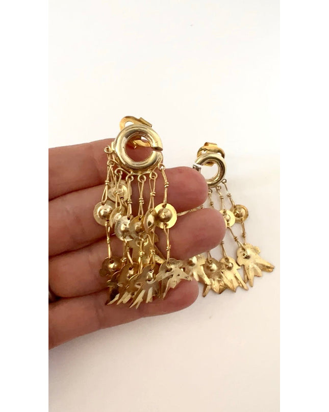 Cluster drop statement earrings - Sundara Joon