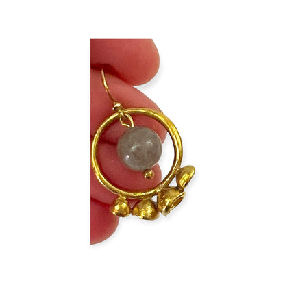 Colorful ring earrings - Sundara Joon