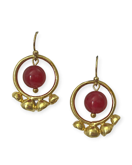 Colorful ring earrings - Sundara Joon