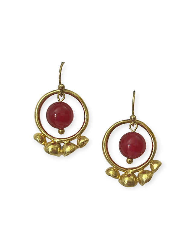 Colorful ring earrings - Sundara Joon