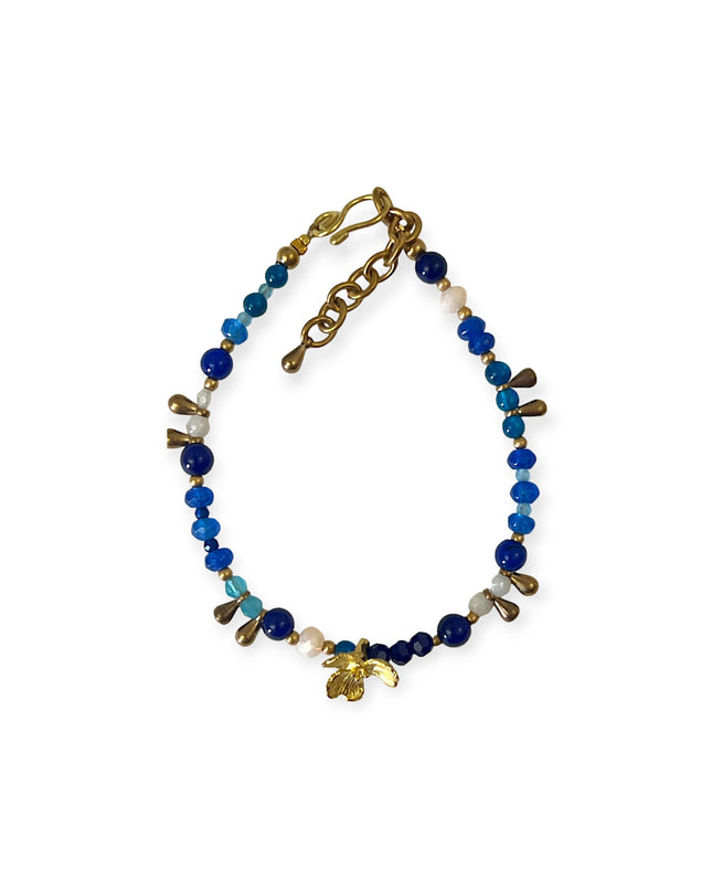 Delicate floral inspired beaded bracelets - Sundara Joon