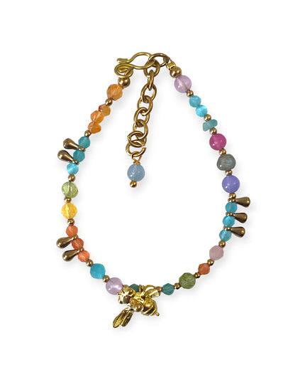 Delicate floral inspired beaded bracelets - Sundara Joon