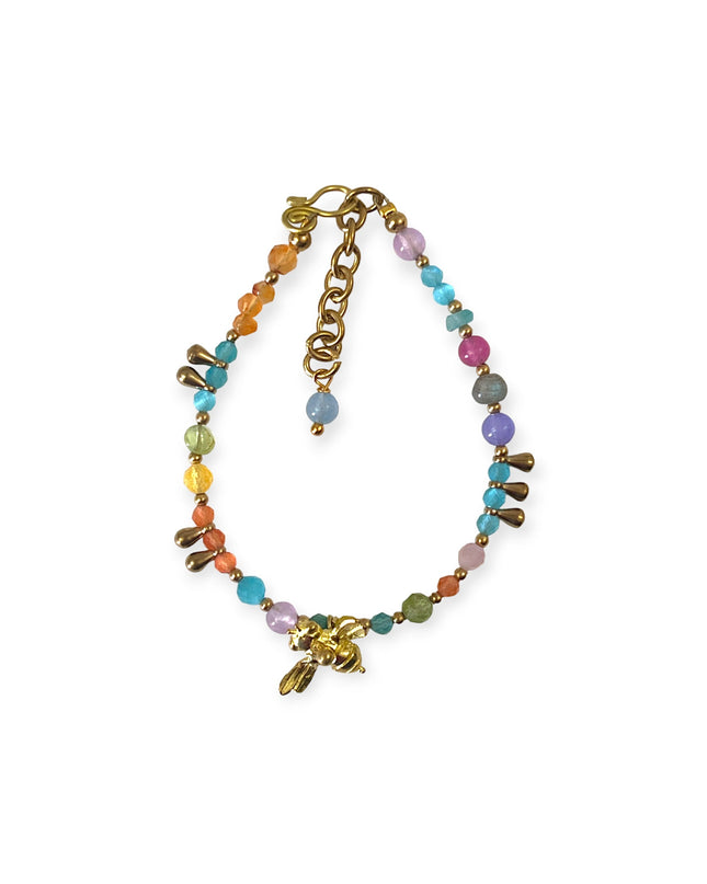 Delicate floral inspired beaded bracelets - Sundara Joon