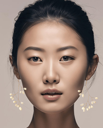 Delicate freshwater pearl earrings - Sundara Joon