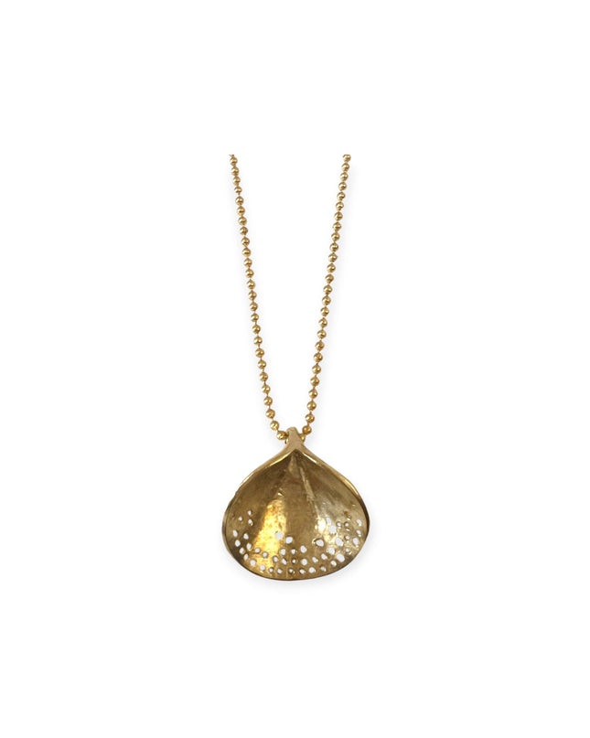 Delicate leaf pendant necklace - Sundara Joon