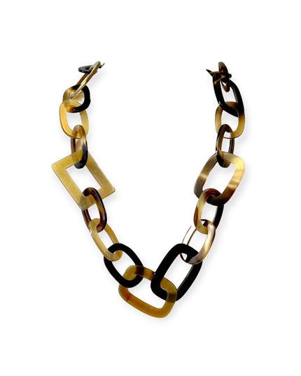 Earth tone chainlink necklace - Sundara Joon