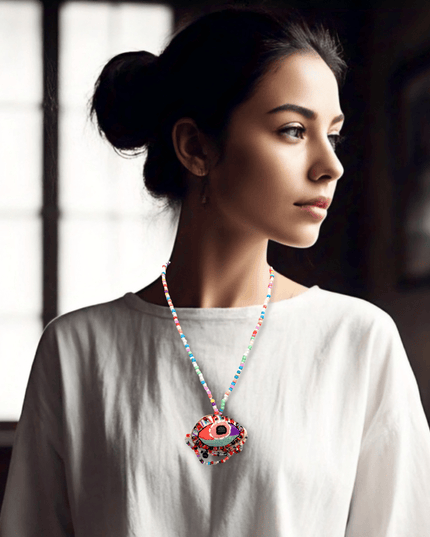 Evil eye pendant necklace - Sundara Joon