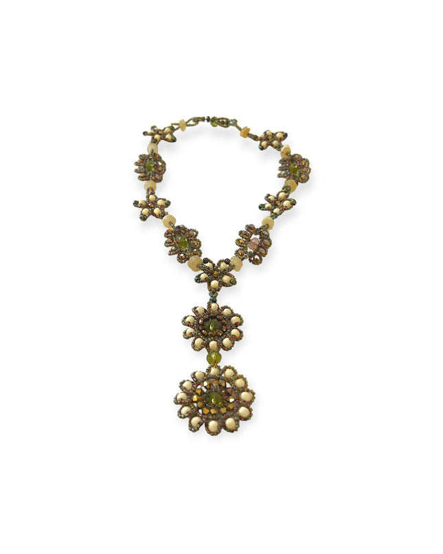 Floral tiered necklace - Sundara Joon