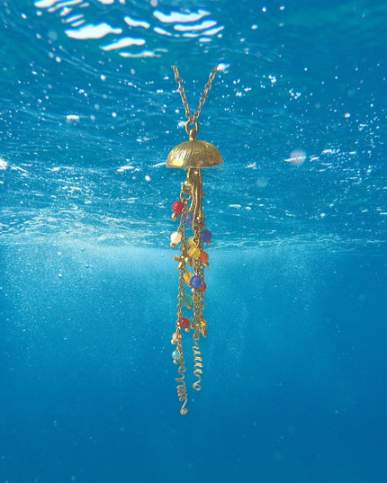 Jellyfish pendant necklace - Sundara Joon