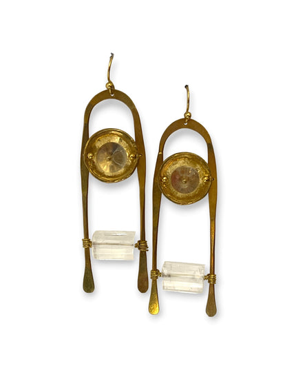 Organic scala earrings that offer a dramatic statement - Sundara Joon