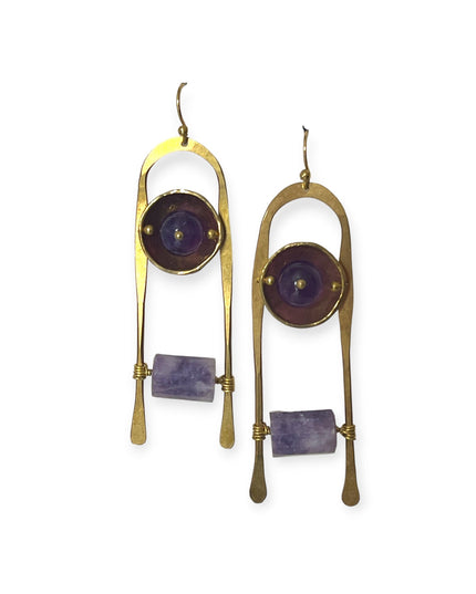 Organic scala earrings that offer a dramatic statement - Sundara Joon