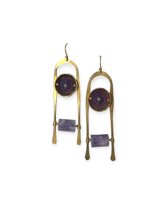 Organic scala earrings that offer a dramatic statement - Sundara Joon