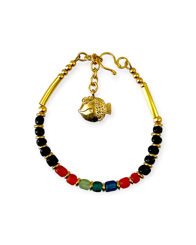 Richly colored beaded bracelet - Sundara Joon