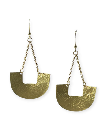 Semi-circle drop earrings that deliver a modern feel - Sundara Joon