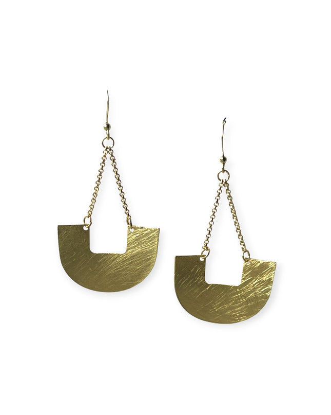 Semi-circle drop earrings that deliver a modern feel - Sundara Joon