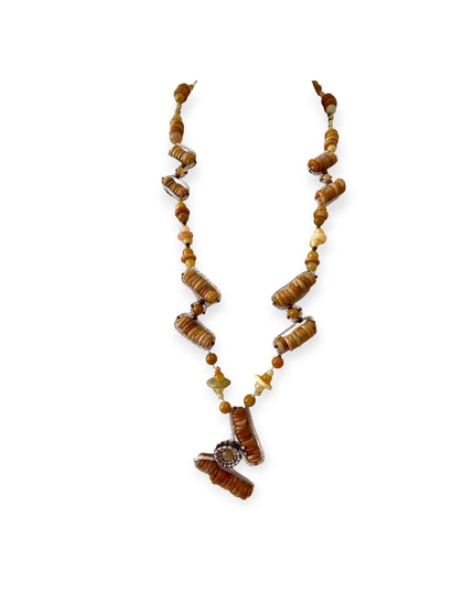 Step function amber necklace - Sundara Joon