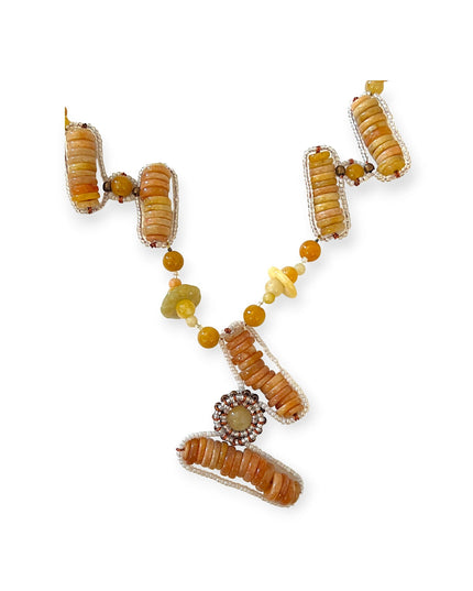 Step function amber necklace - Sundara Joon