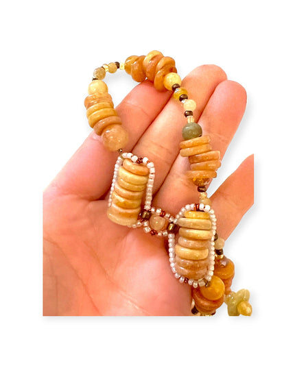 Step function amber necklace - Sundara Joon