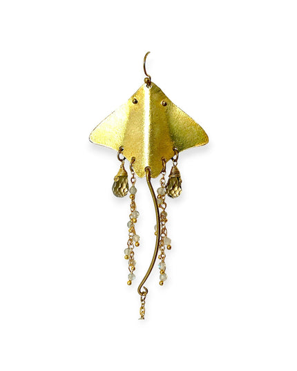 Stingray dangling earrings - Sundara Joon