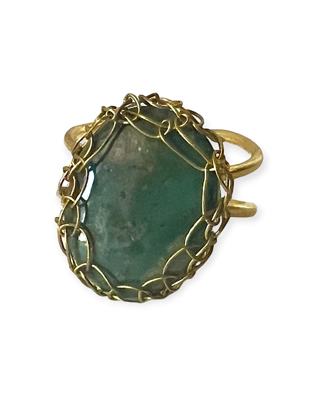 Stone centric ring - Sundara Joon