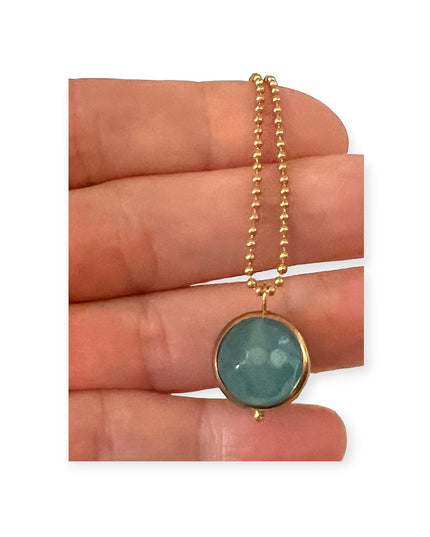 Stone orb pendant necklace - Sundara Joon