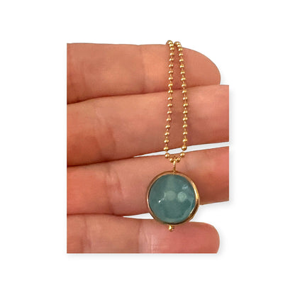 Stone orb pendant necklace - Sundara Joon