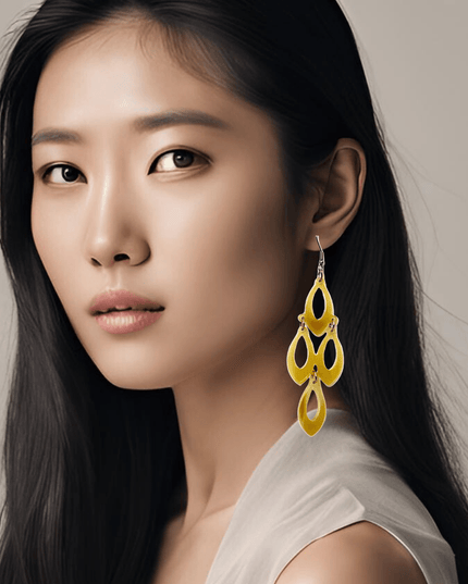 Teardrop cluster earrings - Sundara Joon