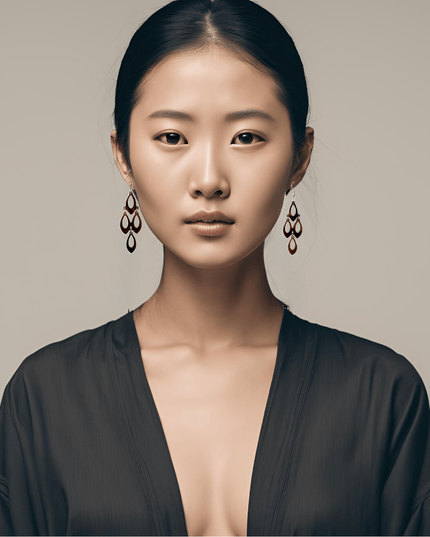 Teardrop cluster earrings - Sundara Joon