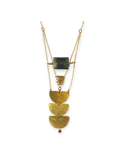 Tribal feel pendant necklace - Sundara Joon