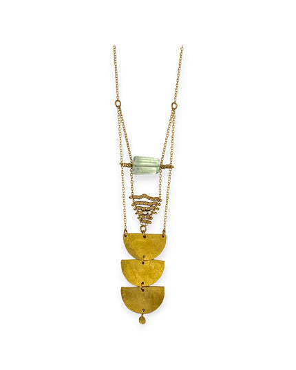 Tribal feel pendant necklace - Sundara Joon