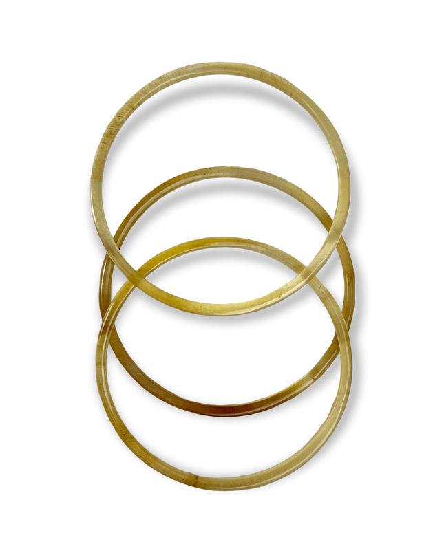 A trio of natural bangles that add a touch of sophistication - Sundara Joon