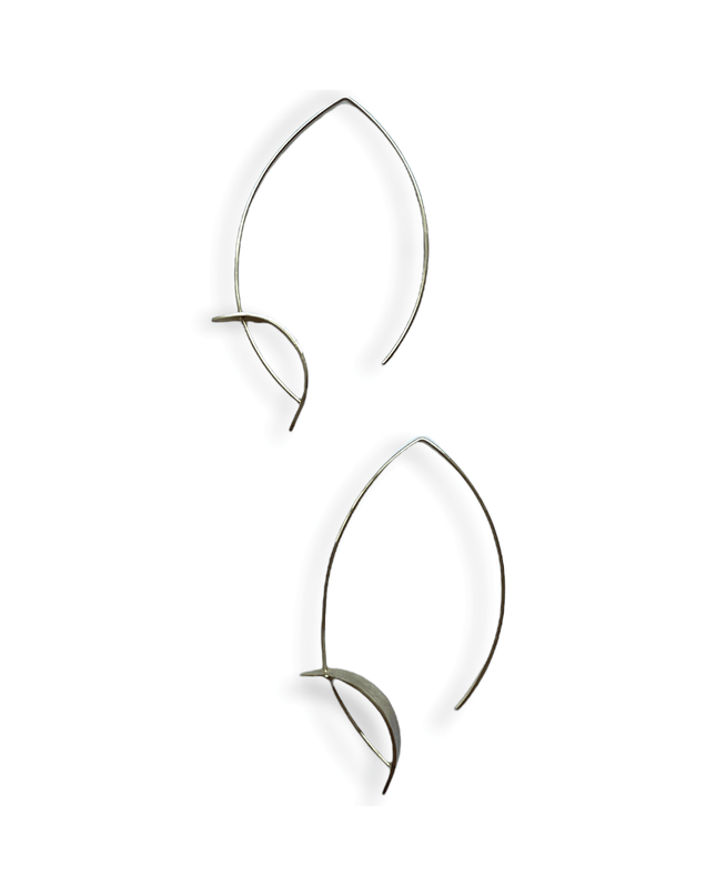 Balancing act hoop earrings - Sundara Joon