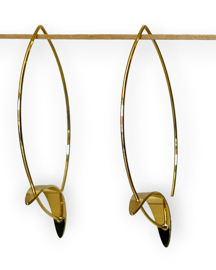 Balancing act hoop earrings - Sundara Joon