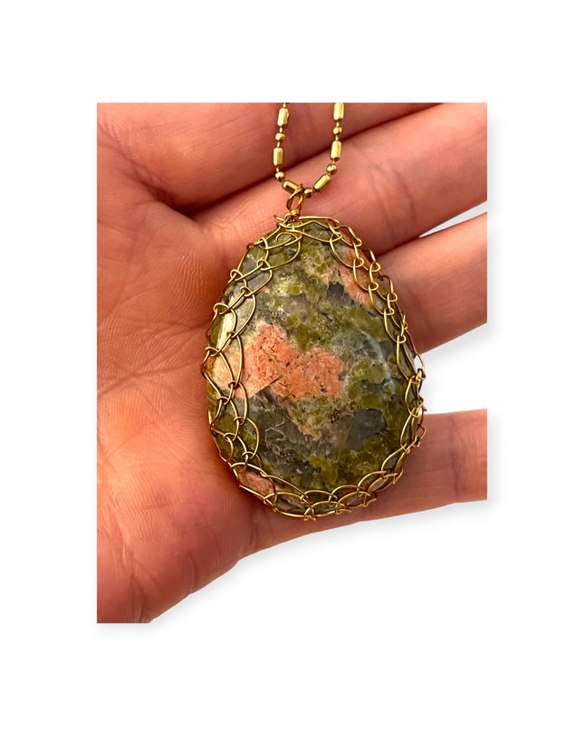 Bold natural pendant necklace - Sundara Joon