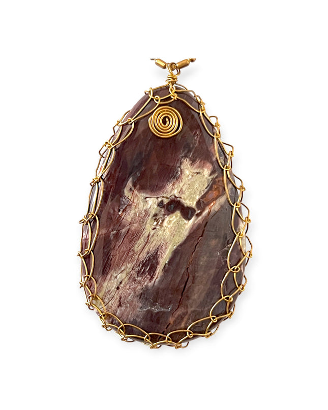 Bold natural pendant necklace - Sundara Joon