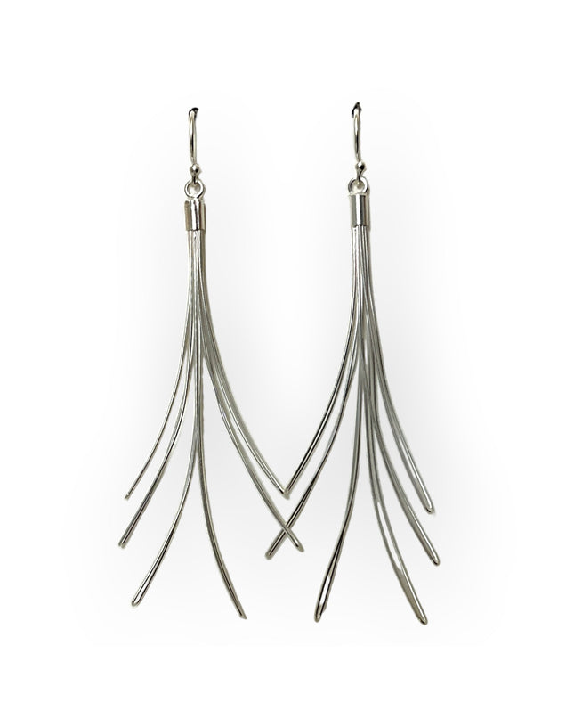 Burst inspired drop earring of sterling silver  - Sundara Joon