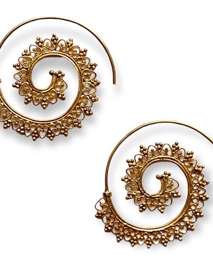 Coiled beauty filigree earrings that deliver a statement - Sundara Joon