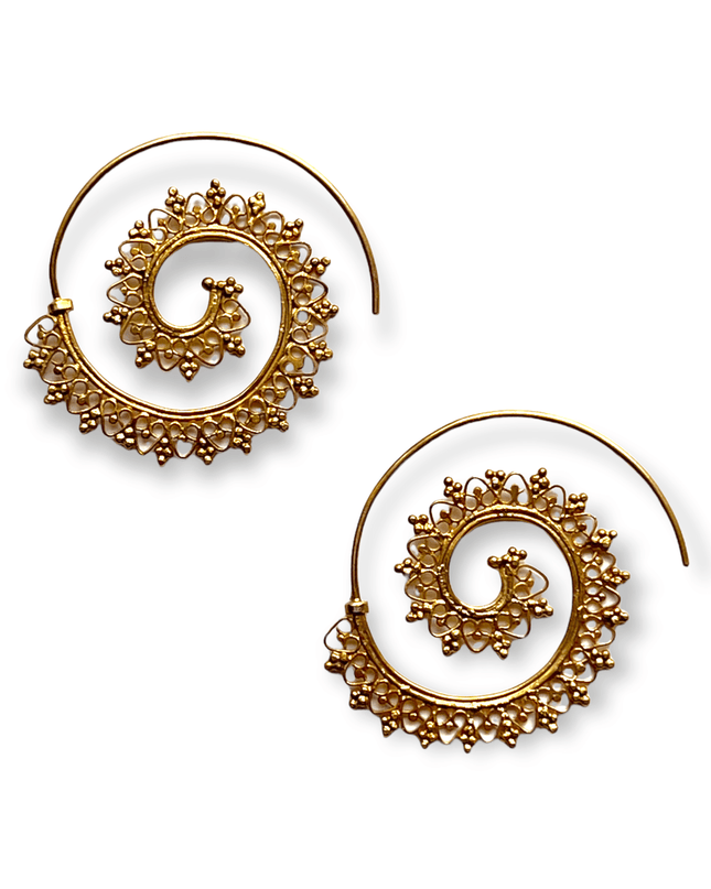 Coiled beauty filigree earrings that deliver a statement - Sundara Joon