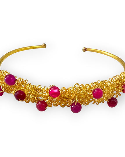 Colorful gemstone cuff bracelet - Sundara Joon