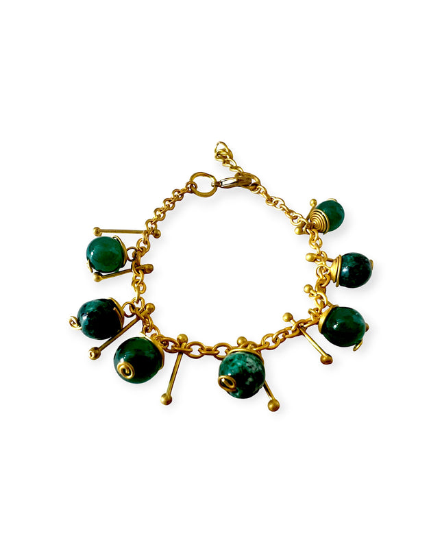 Colorful orb link bracelet - Sundara Joon