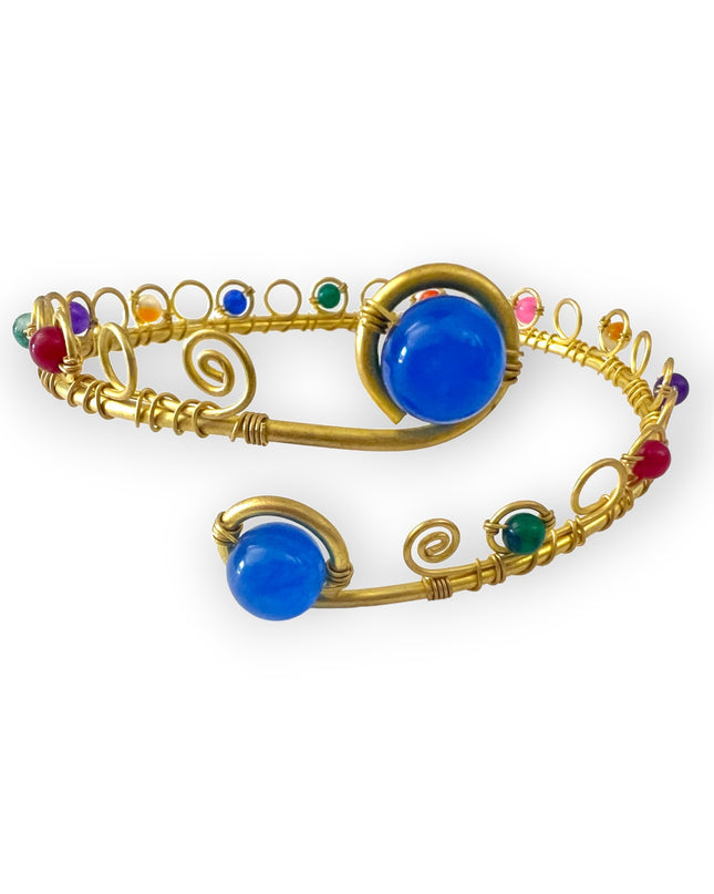 Colorful serpentine gemstone armband - Sundara Joon