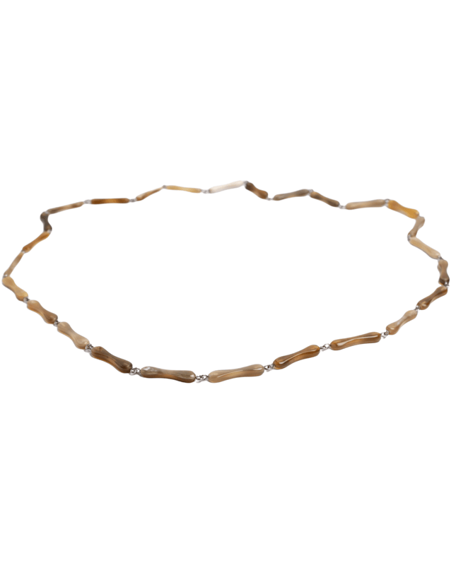 Earth tone linked necklace that is an instant classic - Sundara Joon