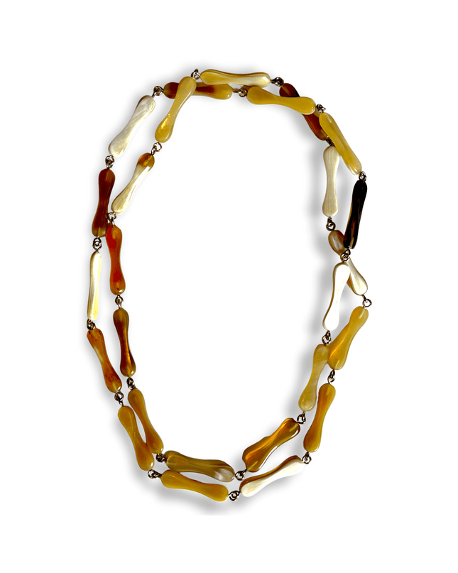 Earth tone linked necklace that is an instant classic - Sundara Joon