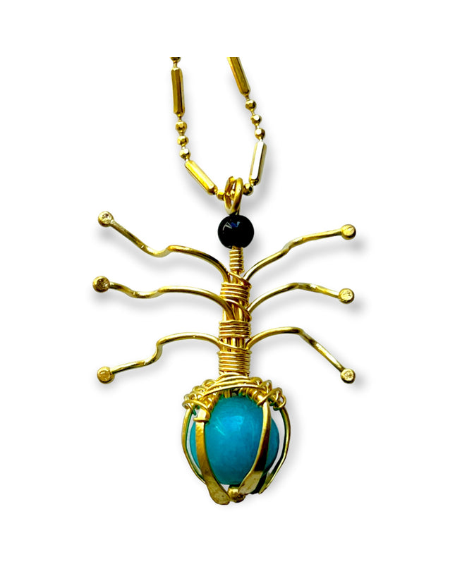 Feeling antsy gemstone pendant necklace - Sundara Joon