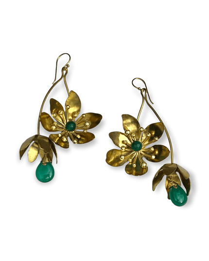 Flower power earrings with gemstones for a colorful look- Sundara Joon