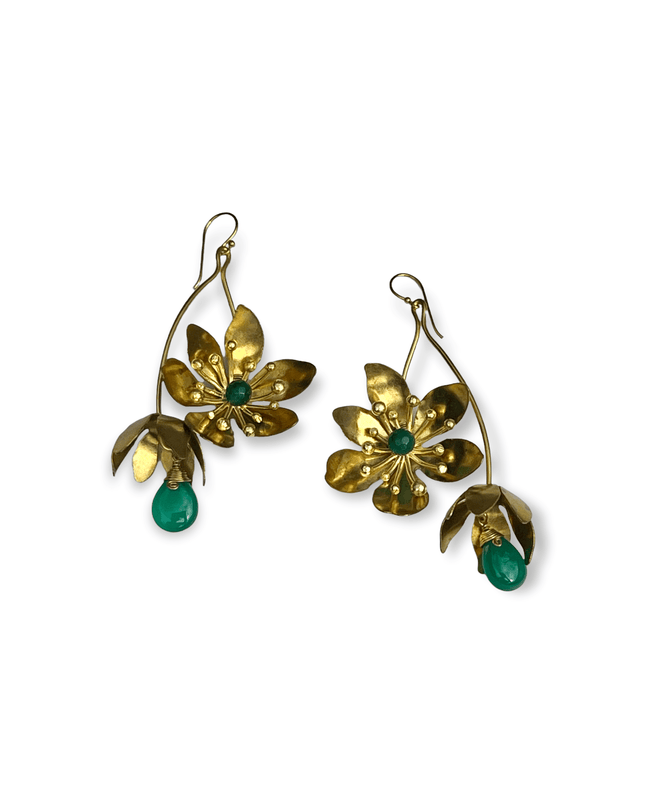 Flower power earrings with gemstones for a colorful look- Sundara Joon