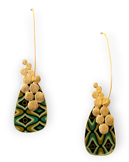 Globally inspired hanging drop earringsSundara Joon