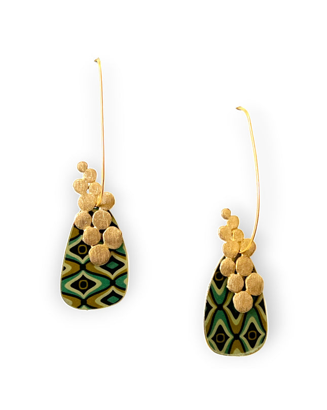 Globally inspired hanging drop earringsSundara Joon