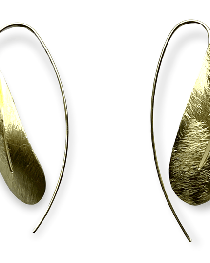 Leaf-like drop earrings with a modern feel - Sundara Joon